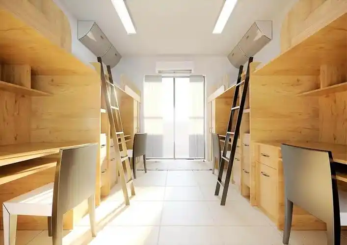 你的学生时代住过这样设计的宿舍吗