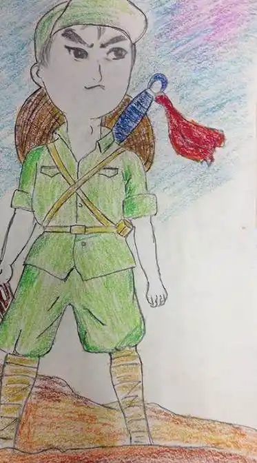 英雄人物简笔画 英雄人物简笔画儿童画