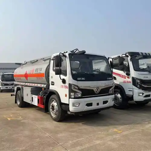 东风福瑞卡85方油罐车7吨加油车玉柴165马力工地柴油运输车