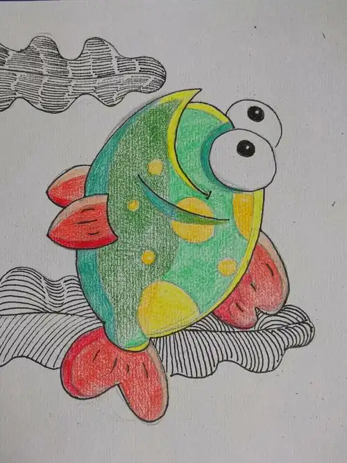 简笔画70跟我一起画小鱼