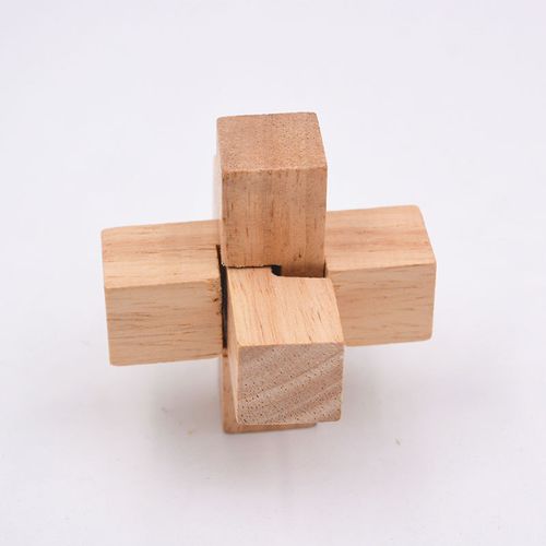 孔明锁儿童成人解锁 学生礼品拆装木制玩具批发鲁班锁 好汉