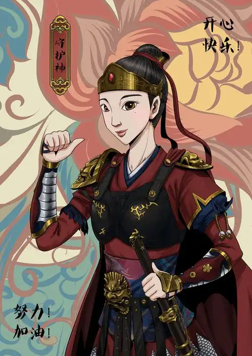 花木兰|动漫|单幅漫画|银河烛光 - 原创作品 - 站酷 (zcool)