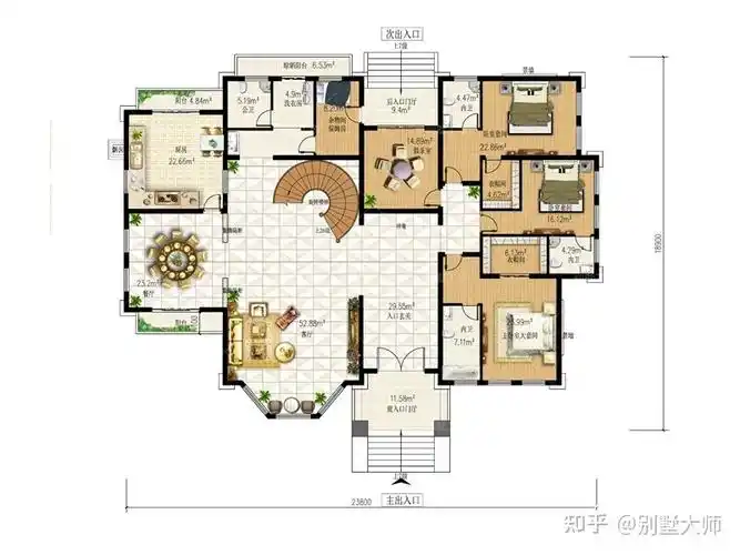 奢华二层农村自建别墅,优雅又浪漫 - 知乎