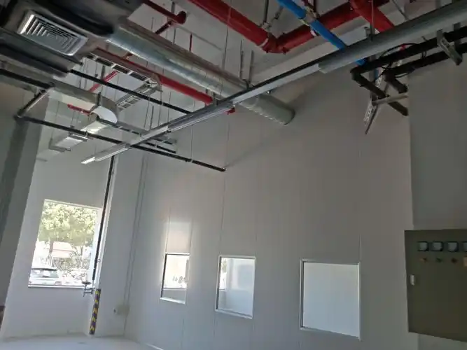 苏州防火彩钢岩棉,硫氧镁,玻镁夹芯板吊顶隔墙安装施工