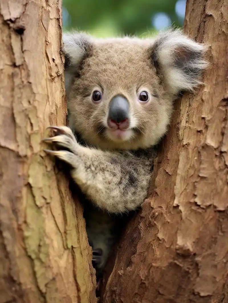 【澳大利亚的国宝】树栖小可爱考拉🐨🐻 考拉是一种树栖有袋动物