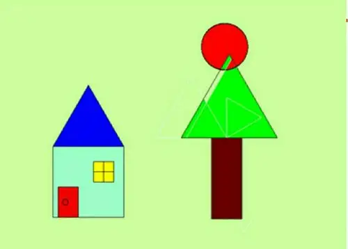 【小班】【家庭保教指导】华丰煤矿幼儿园活动《复习几何图形》
