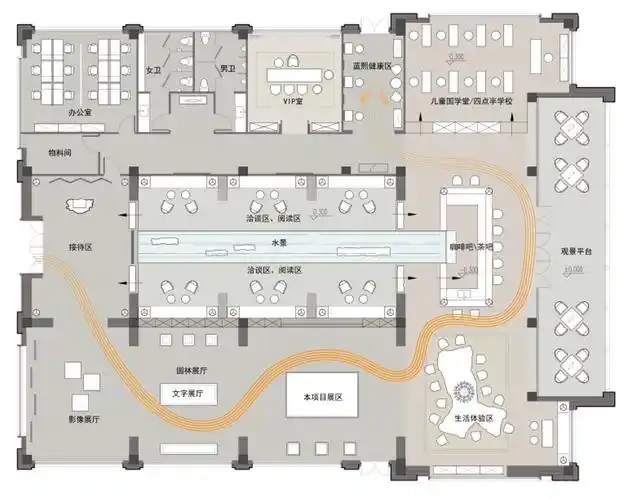 仪征蓝城桃李春风生活体验馆平面图仪征蓝城桃李春风生活体验馆平面图
