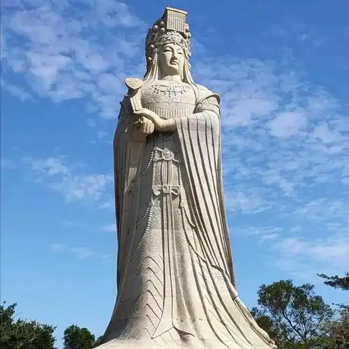 天然夜明珠亮相2020年湄洲岛妈祖巡安活动中