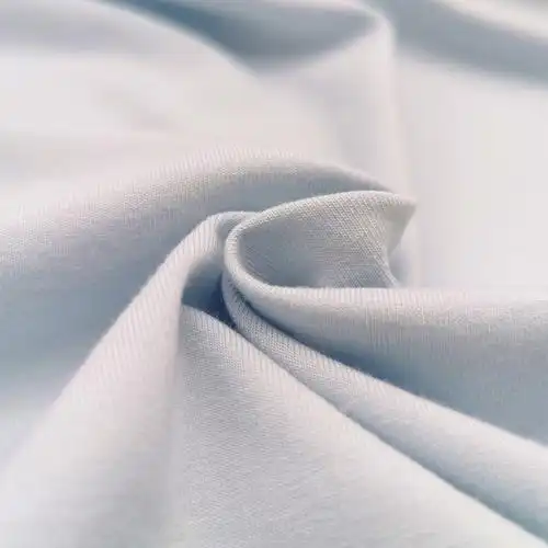 布料定做 40支冰瓷棉奥代尔面料 弹力95莱卡棉汗布 针织裙t恤布料