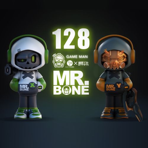 mr.bone骨头先生第三弹3代盲盒公仔潮玩具礼物潮流摆件手办确认款