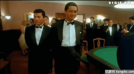 赌神周润发赌博帅gif动图_动态图_表情包下载_soogif