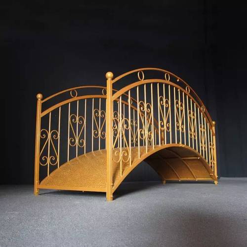 摆件新款铁艺婚庆道具喜鹊鹊桥婚礼摄影舞台拱门