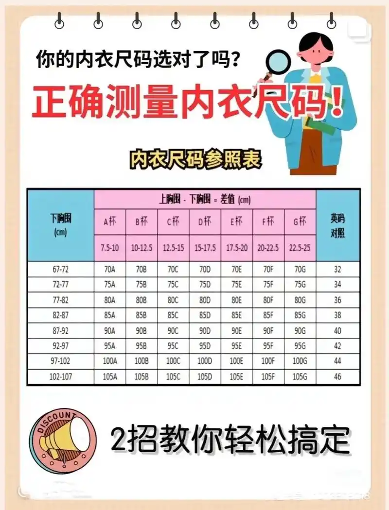 不要再穿错尺码了#如何正确测量内衣尺码#女生必看 #内衣穿戴 - 抖音