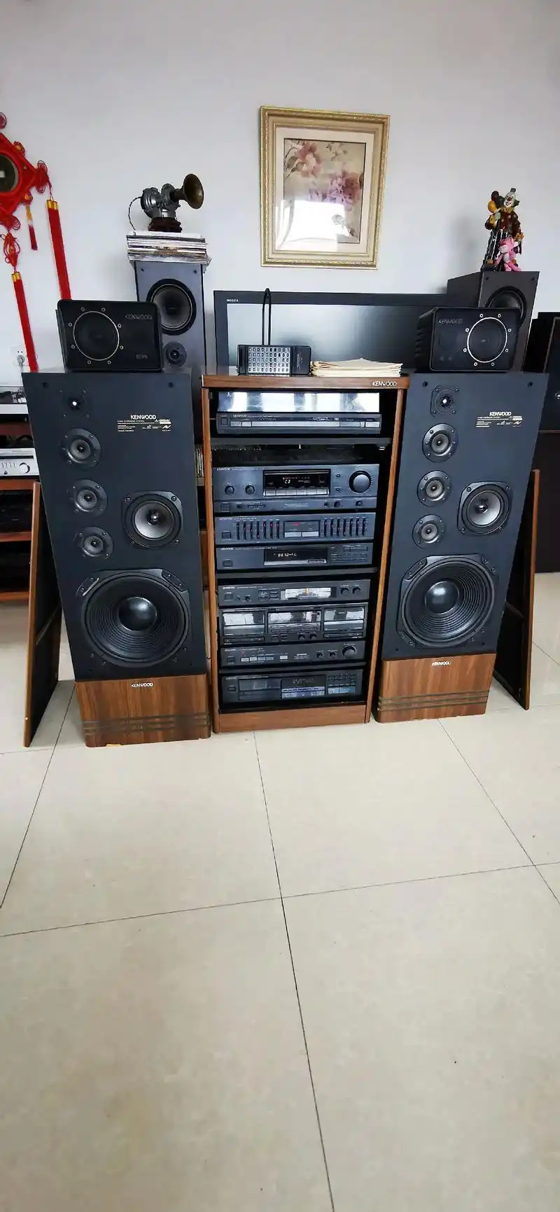 建伍组合音响设备一套