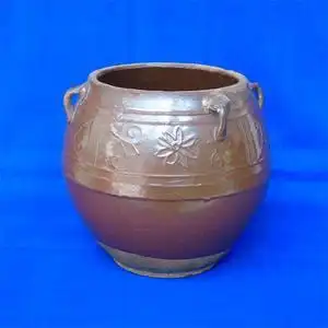 00南唐遗少1017淘宝老旧陶罐古玩老罐子老酒坛瓦罐水罐摆件创意花瓶