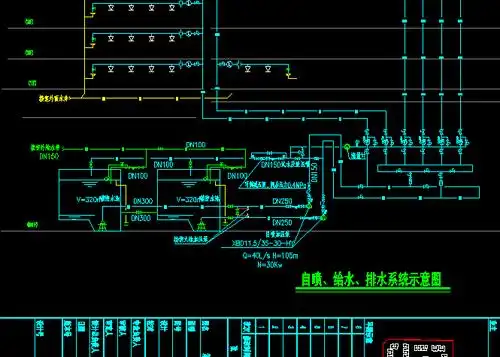 消防系统原理图消防水泵出水管路优化设计.dwg