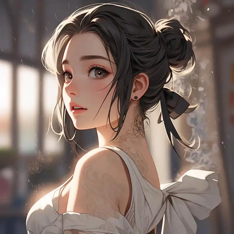 95高冷美女侧脸头像92 今天给大家带来一组高冷美女侧脸头像,简约