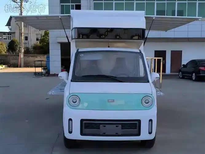 适合改装微型电动房车,橙仕x2流动售货车来了,新能源mini卡登场