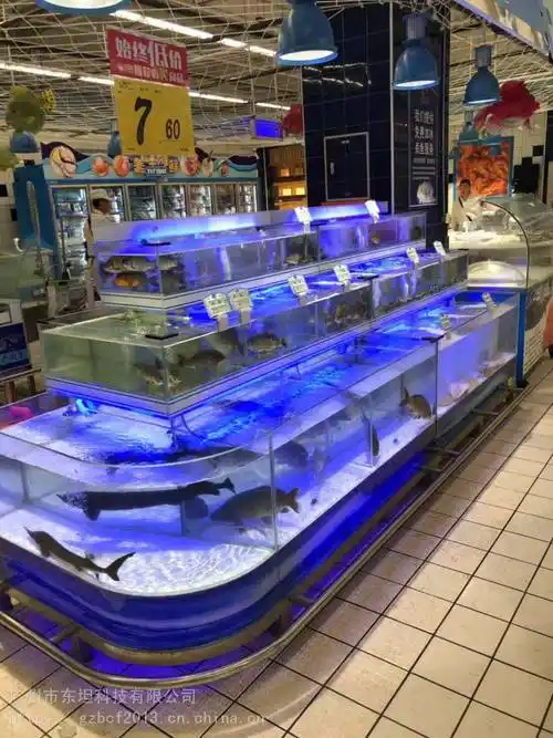 广州萝岗万达海鲜鱼缸黄埔生猛海鲜缸