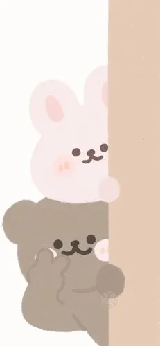 手机壁纸全屏背景萌图