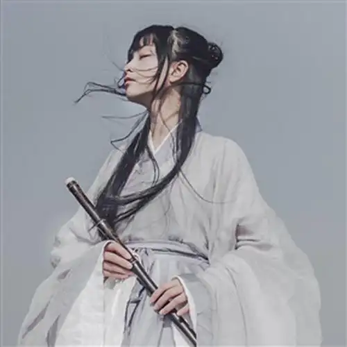 古风真人cos意境潇洒竹笛