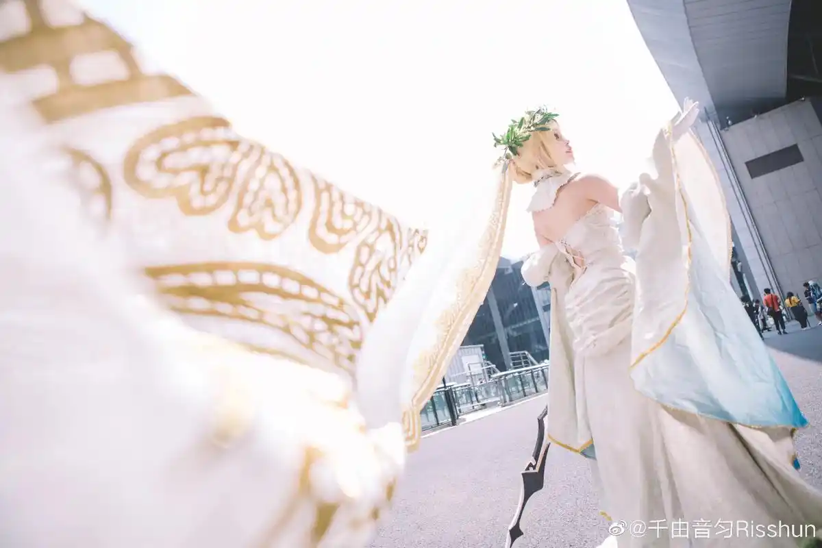 【上海cp28漫展·尼禄花嫁满破cos】#cosplay # - 抖音