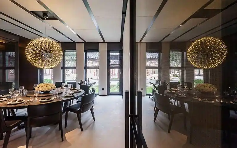 李玮珉设计作品北京北四环 #会所案例 李玮珉 巴城兰亭园会所实景