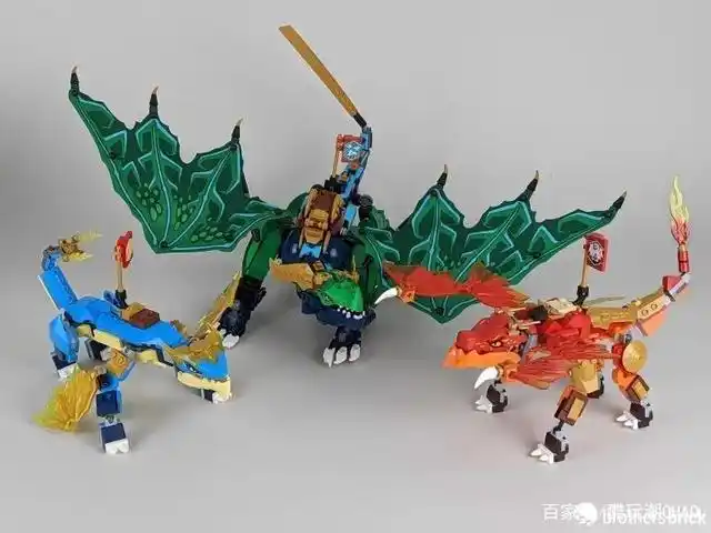乐高幻影忍者71762凯的火焰神龙evo开箱测评