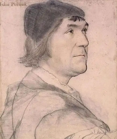 艺推丨重温古典素描大师荷尔拜因笔下的肖像作品高清