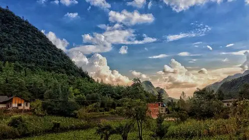 手机摄影-我在贵州九坝避暑采风记