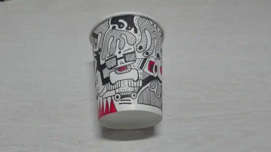 《纸杯涂鸦》