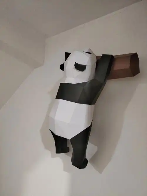 然后刻纸,组装,最后出来效果还不错#立体纸雕  #纸艺  #手工