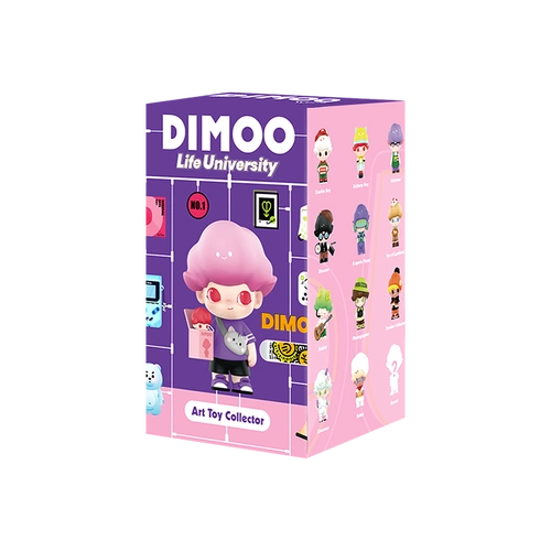 泡泡玛特popmartdimoo社会大学系列盲盒手办单个怎么样