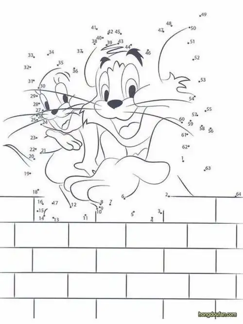 趣味连线游戏图片下载汤姆和杰瑞动画片