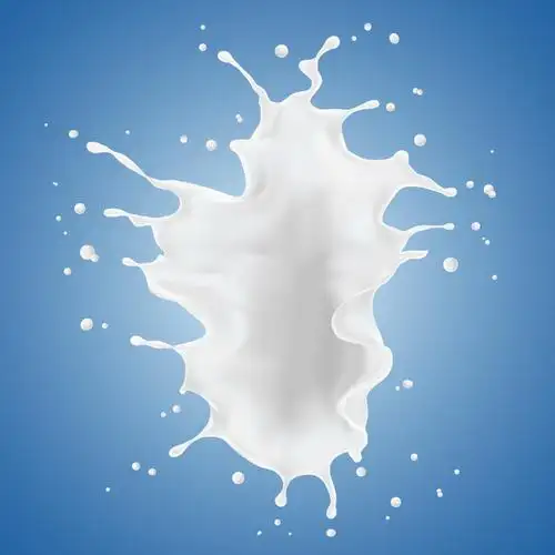 乳白色的牛奶液体飞溅效果png图片免抠矢量素材