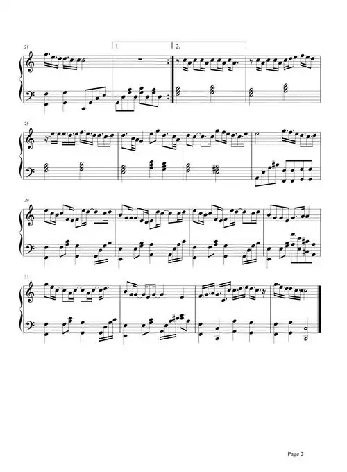 三人游钢琴谱 方大同-我永远都愿意当你的听众