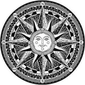 新品人气复古现代太阳神简约玄关门客厅欧式茶几地毯垫卧室床边包