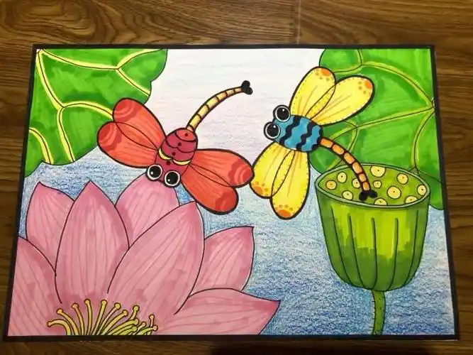 其它 二2昆虫篇 写美篇  我们班主题为昆虫,不需要制作背景,可以参考