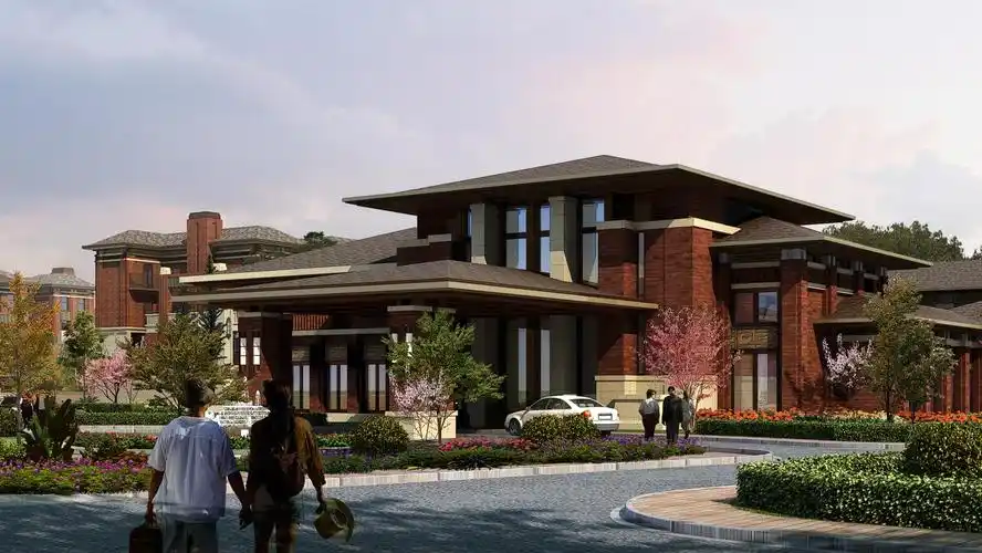 [山东]临沂北城新区新中式风格居住区建筑方案文本(jpg 119页)