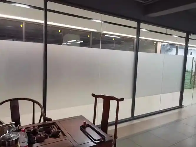 超厚磨砂玻璃纸办公室透光不透明窗户贴纸卫生间浴室遮光玻璃贴膜静电