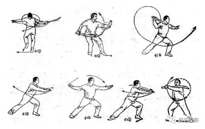 左上走到右下梅花刀法下