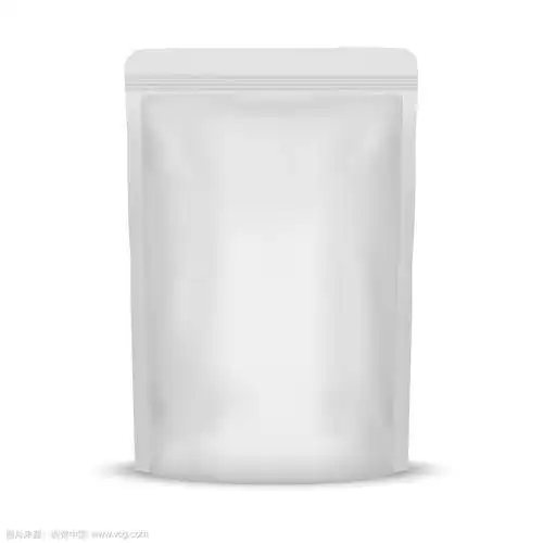 白色空白箔食品包装袋