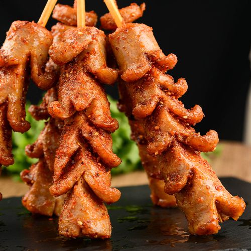 开花烧烤商用冷冻半成品熟食食肉肠烤油炸长沙香肠