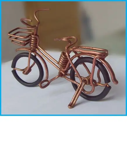 铜丝小自行车