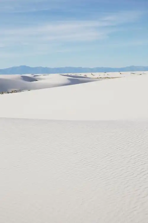 梦一般的白沙漠