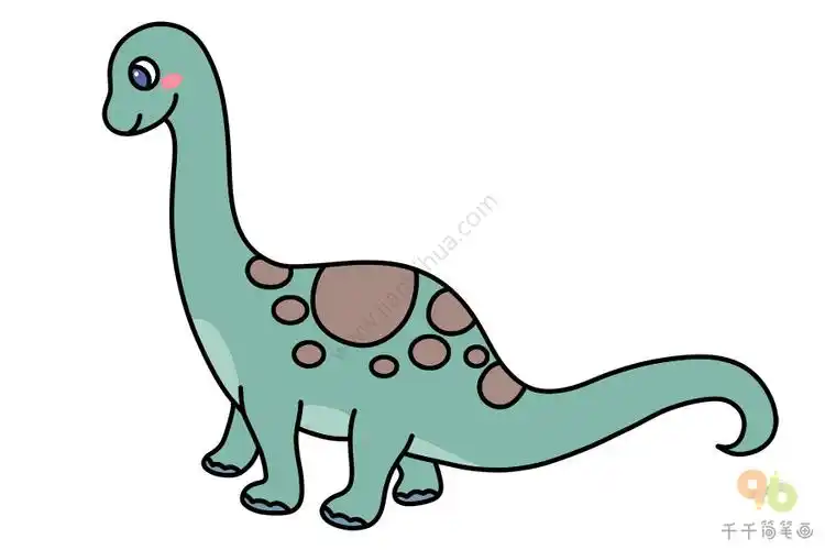 雷龙简笔画简单