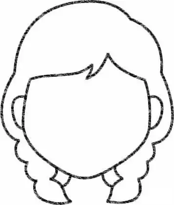 脸部简笔画小女孩头部轮廓简笔画图片大全怎么画简笔画教程女生头像简