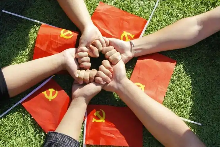 我与党旗拍合影,来看大科师生对党的深情告白!