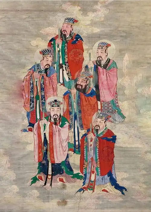 道教神仙画像南斗星君北斗星君神像画三清帮到你智悲佛像画塑封画