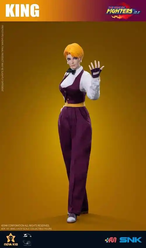 《拳皇97》琼居然出1/6可动人偶了!_服装_产品_游戏